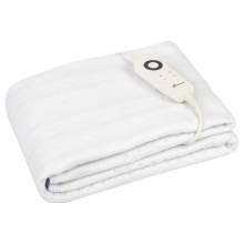 Europe Hot Sale 150*80cm Polyester 6 Heat Settings 3 Timer High Thermal 240v Electric Heat 3 Zone Heating Blanket